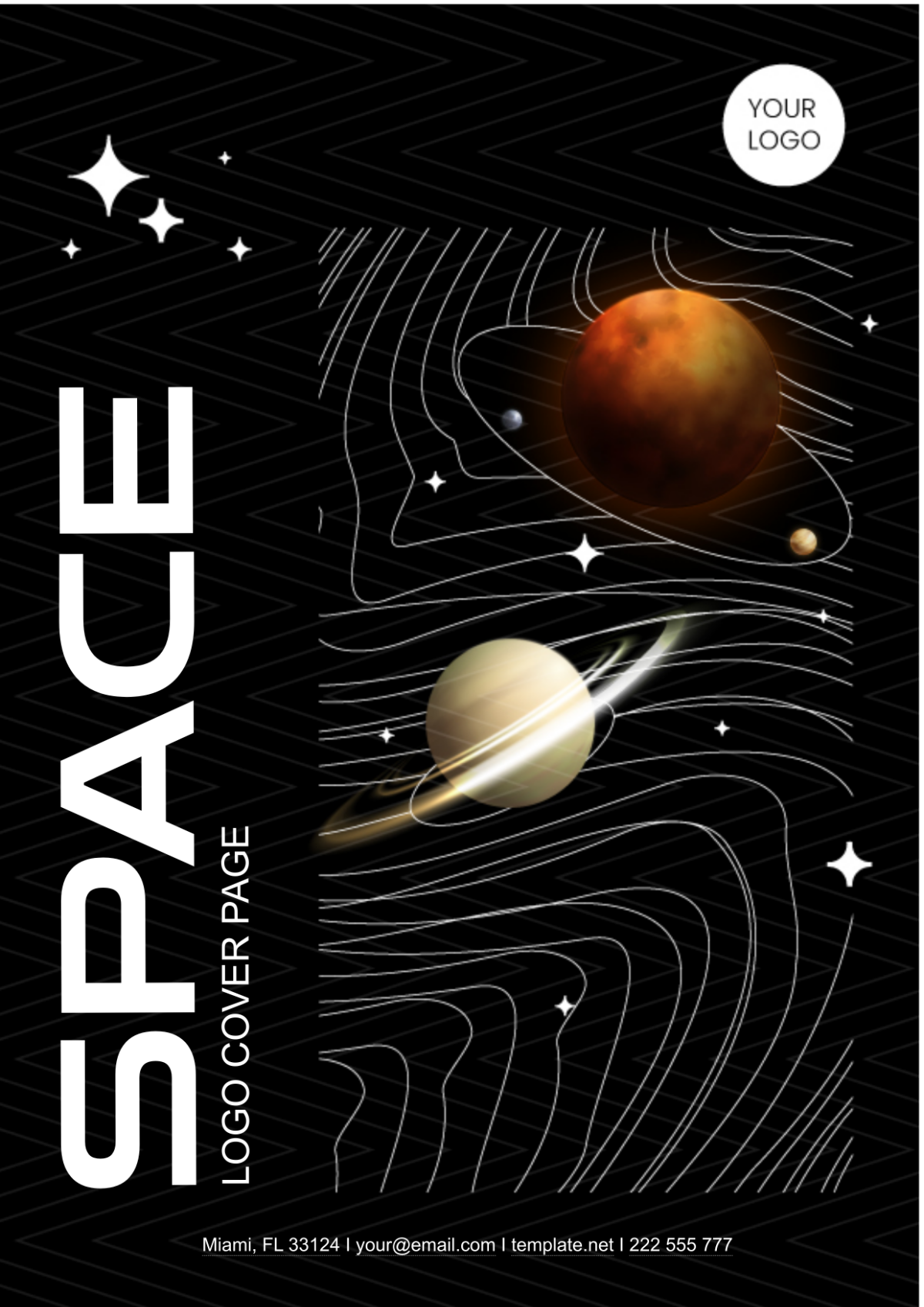 Space Logo Cover Page