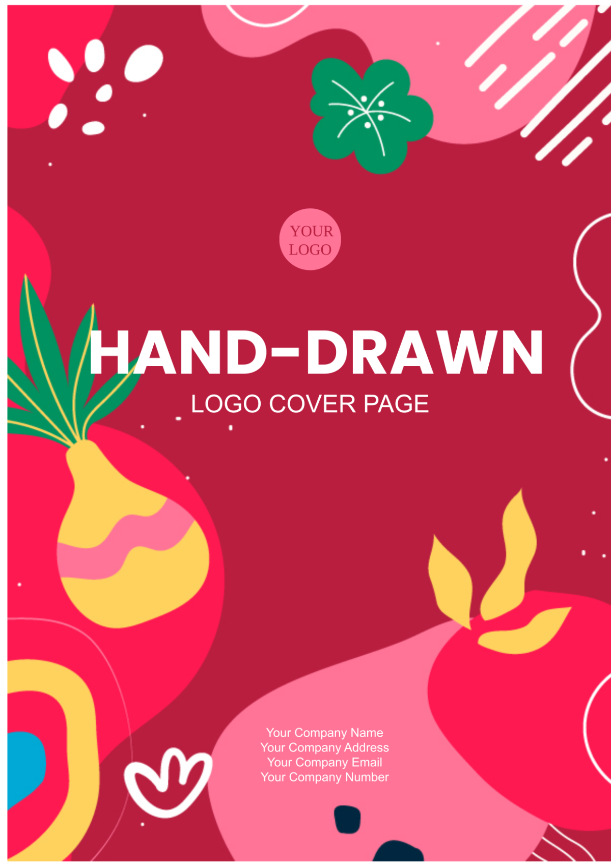 Hand-Drawn Logo Cover Page