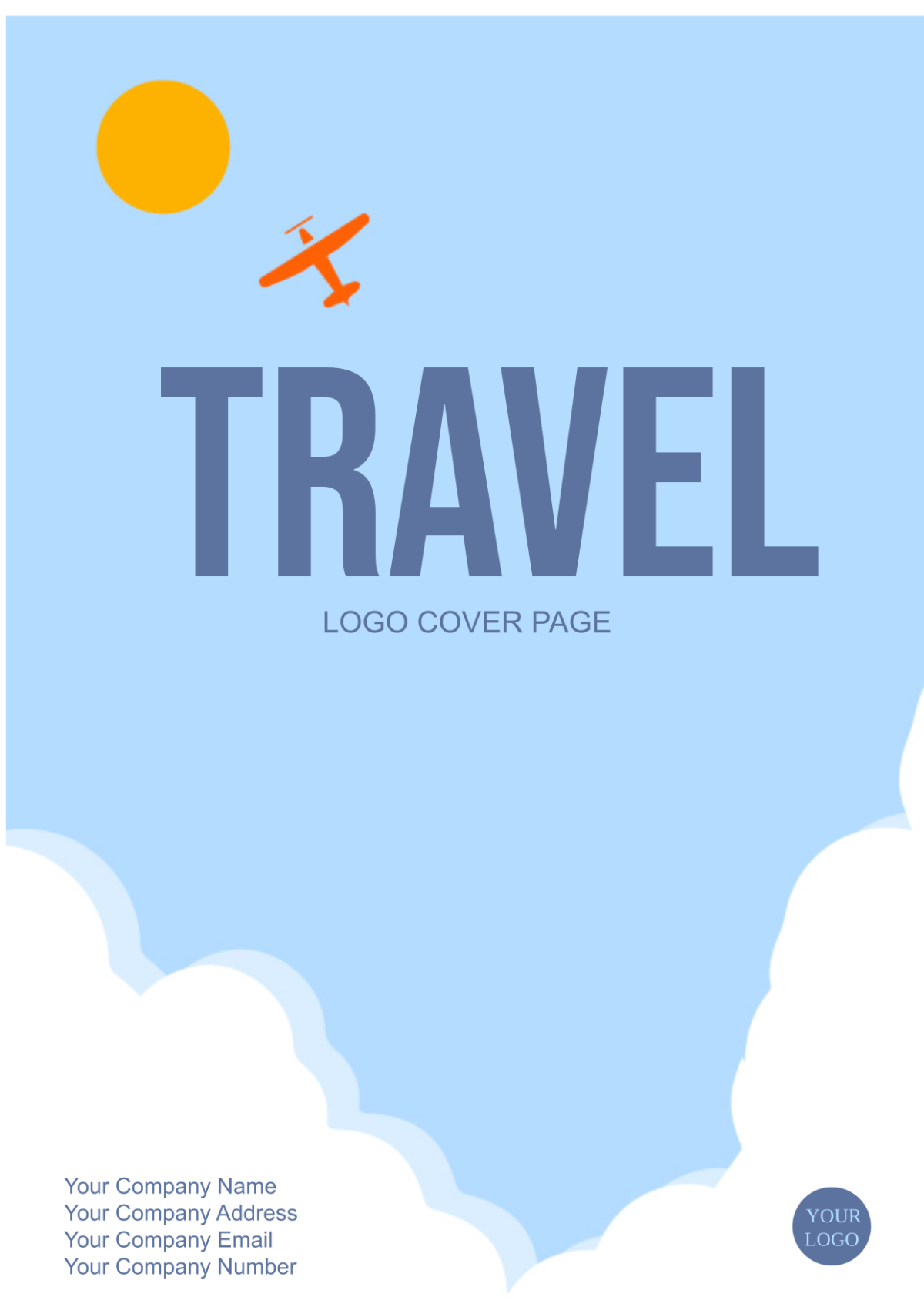 Travel Logo Cover Page