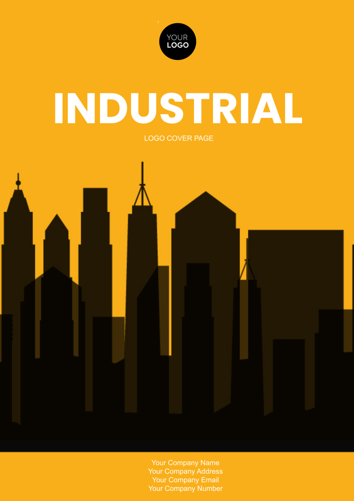 Industrial Logo Cover Page