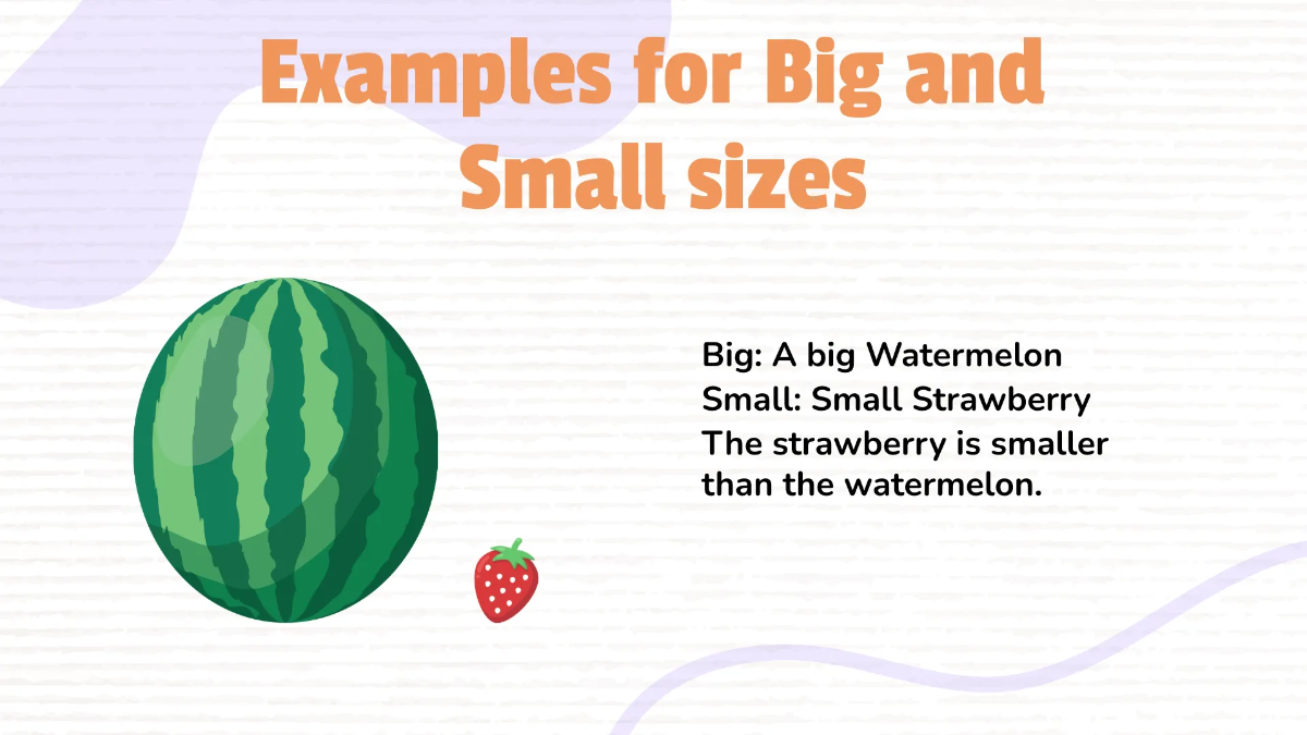 Free Comparing Sizes and Lengths of Object Template to Edit Online