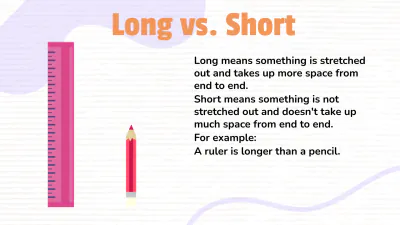 Free Comparing Sizes and Lengths of Object Template to Edit Online