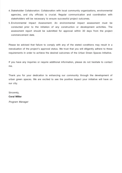 Free Proposal Approval Letter  Template to Edit Online