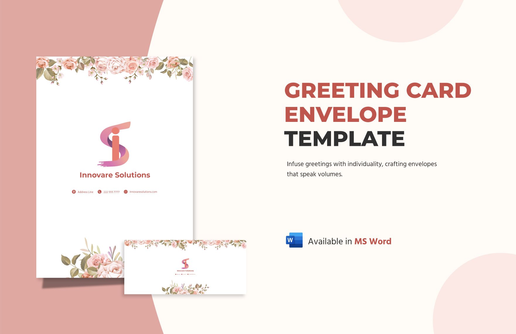 Greeting Card Envelope Template in Word, PDF, Apple Pages