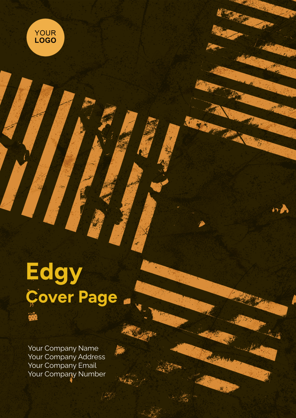 Edgy Cover Page Design