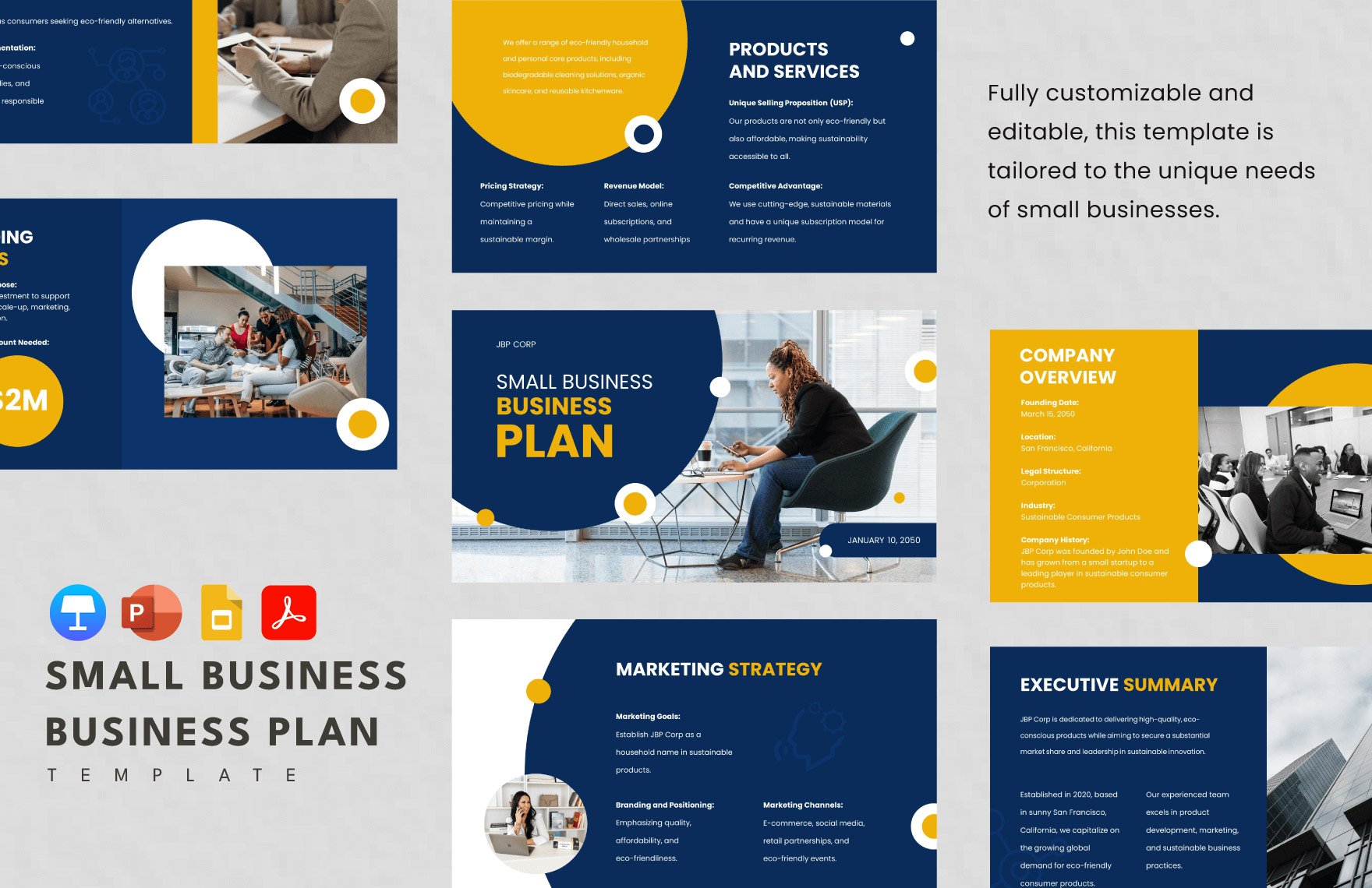 Small Business Business Plan Template