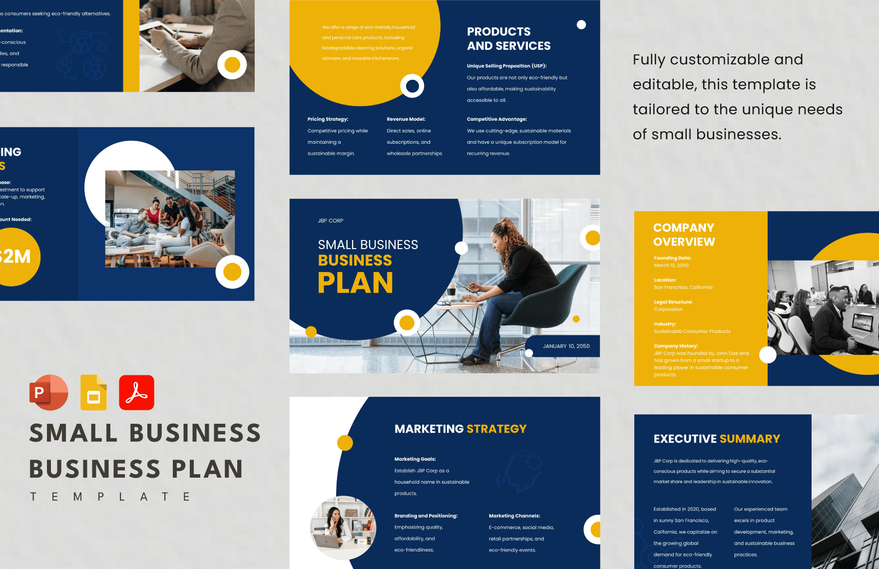 Free Business Template Download in PDF, PowerPoint, Google Slides, Apple Keynote