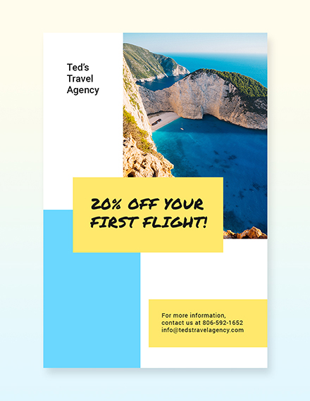 Free Creative Travel Agency Pinterest Pin Template to Edit Online