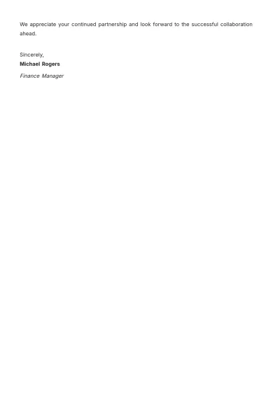 Free Approval Letter for Advance Payment  Template to Edit Online