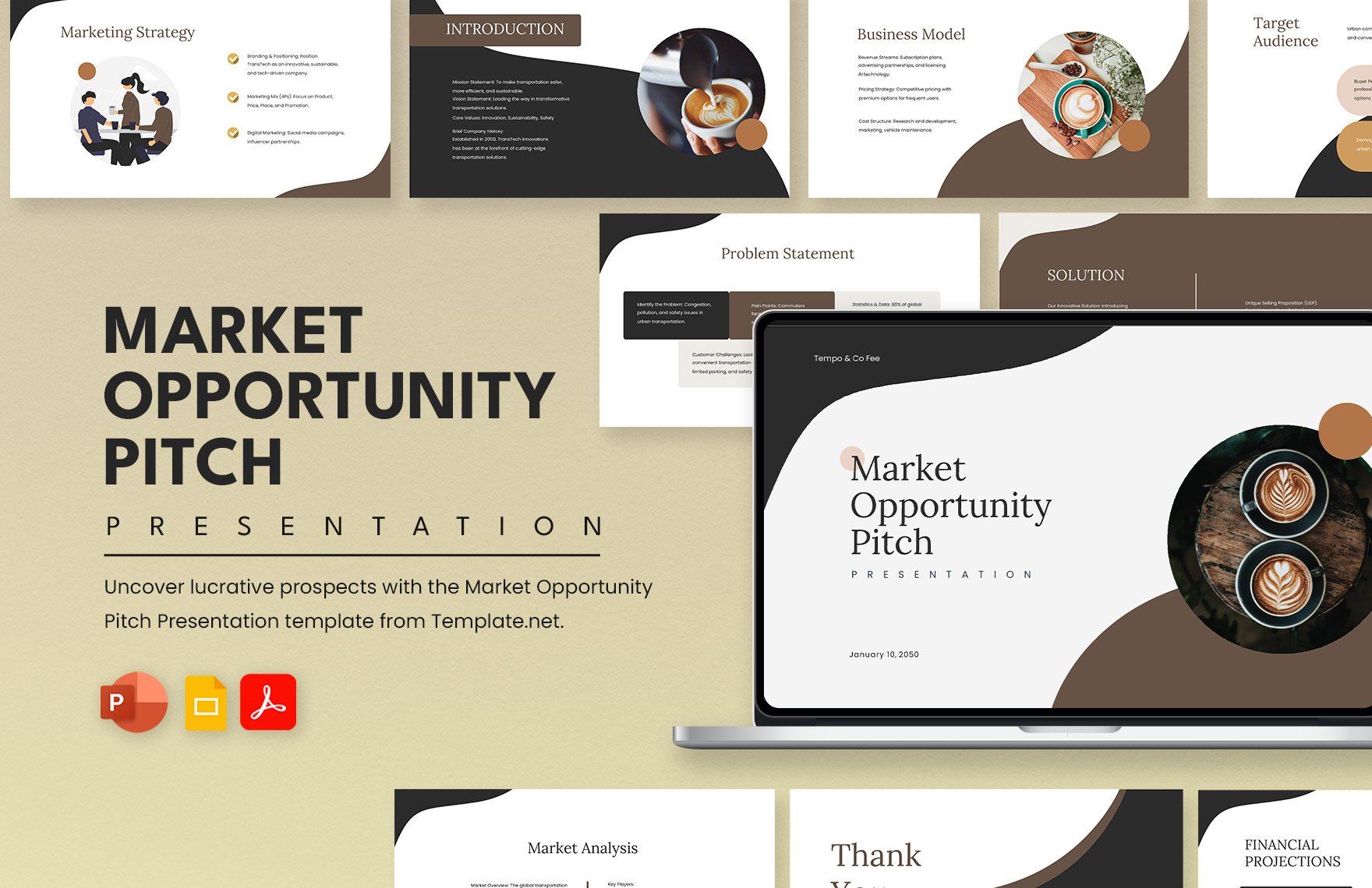 Market Opportunity Pitch Template