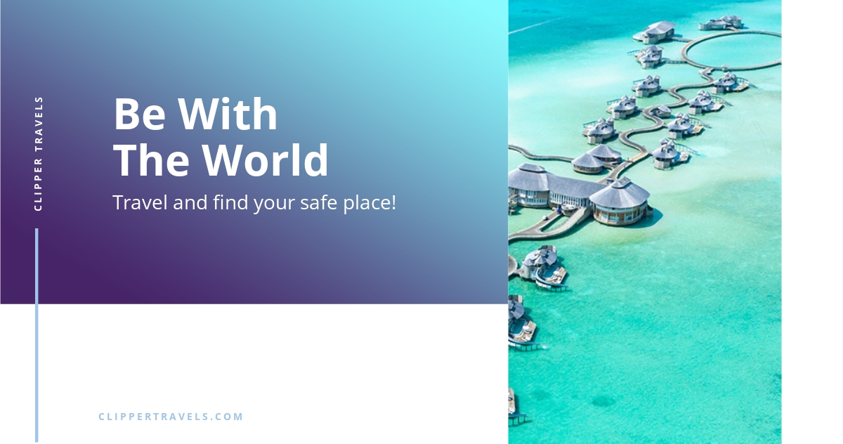 Travel Company Linkedin Post Template Download in PSD