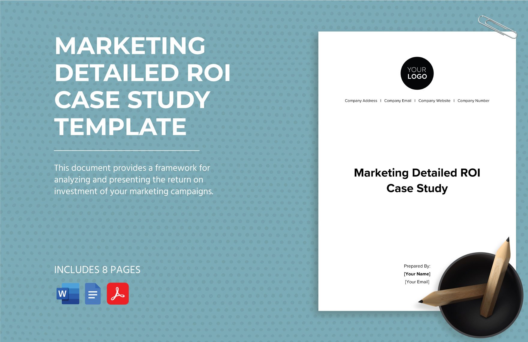 Marketing Detailed ROI Case Study Template