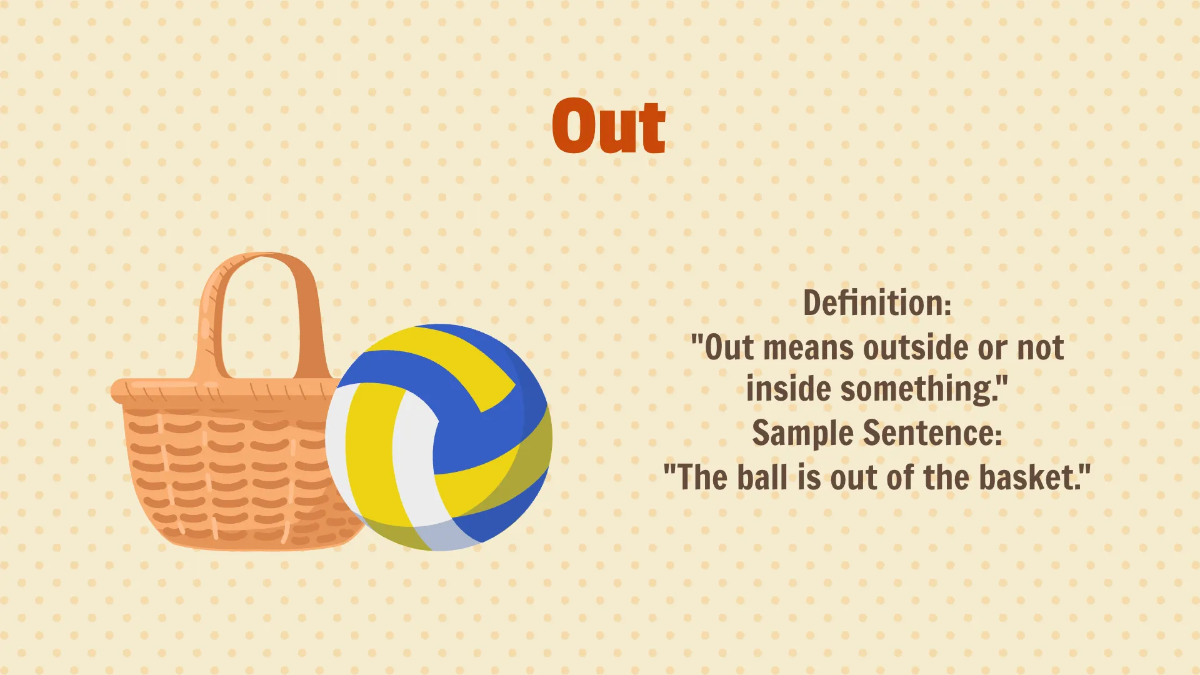 Free Understanding Positional Words Template to Edit Online