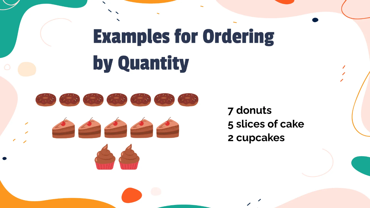 Free Ordering Objects By Size and Quantity Template to Edit Online