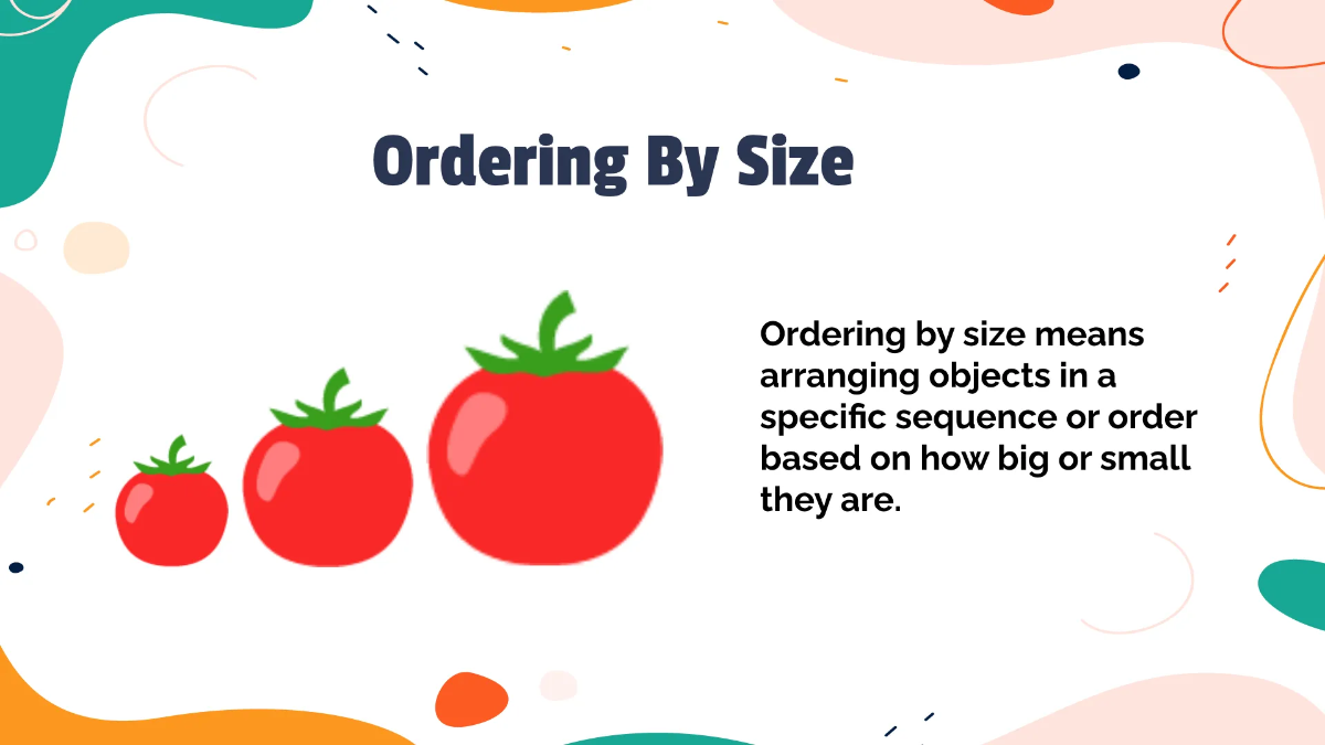 Free Ordering Objects By Size and Quantity Template to Edit Online