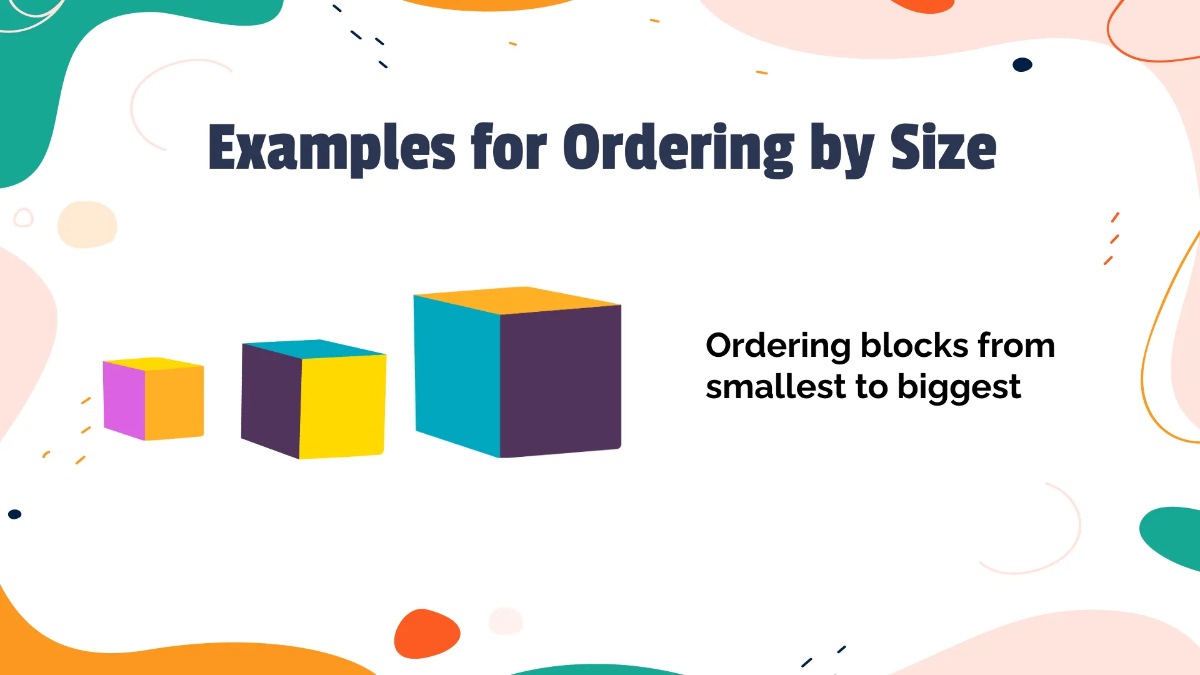 Free Ordering Objects By Size and Quantity Template to Edit Online