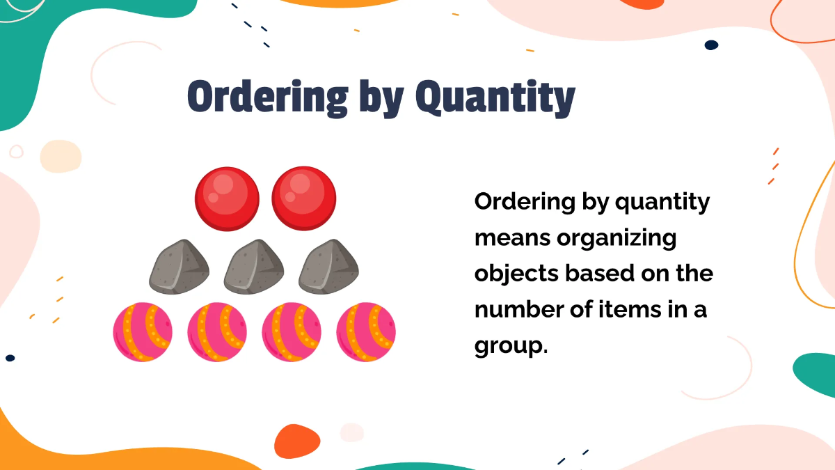 Free Ordering Objects By Size and Quantity Template to Edit Online