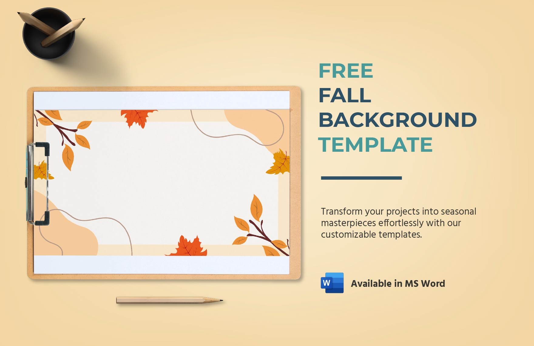 Free and customizable background templates