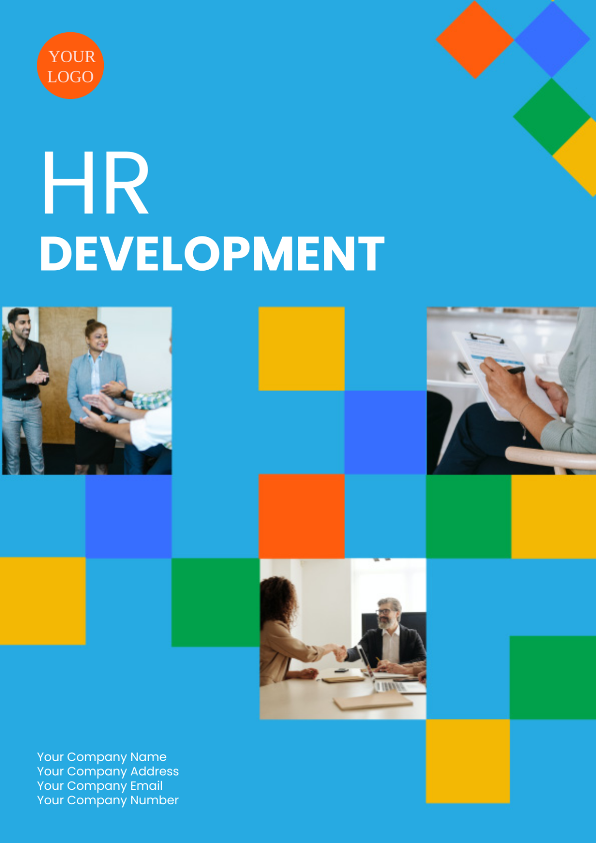 HR Development Professional Cover Page