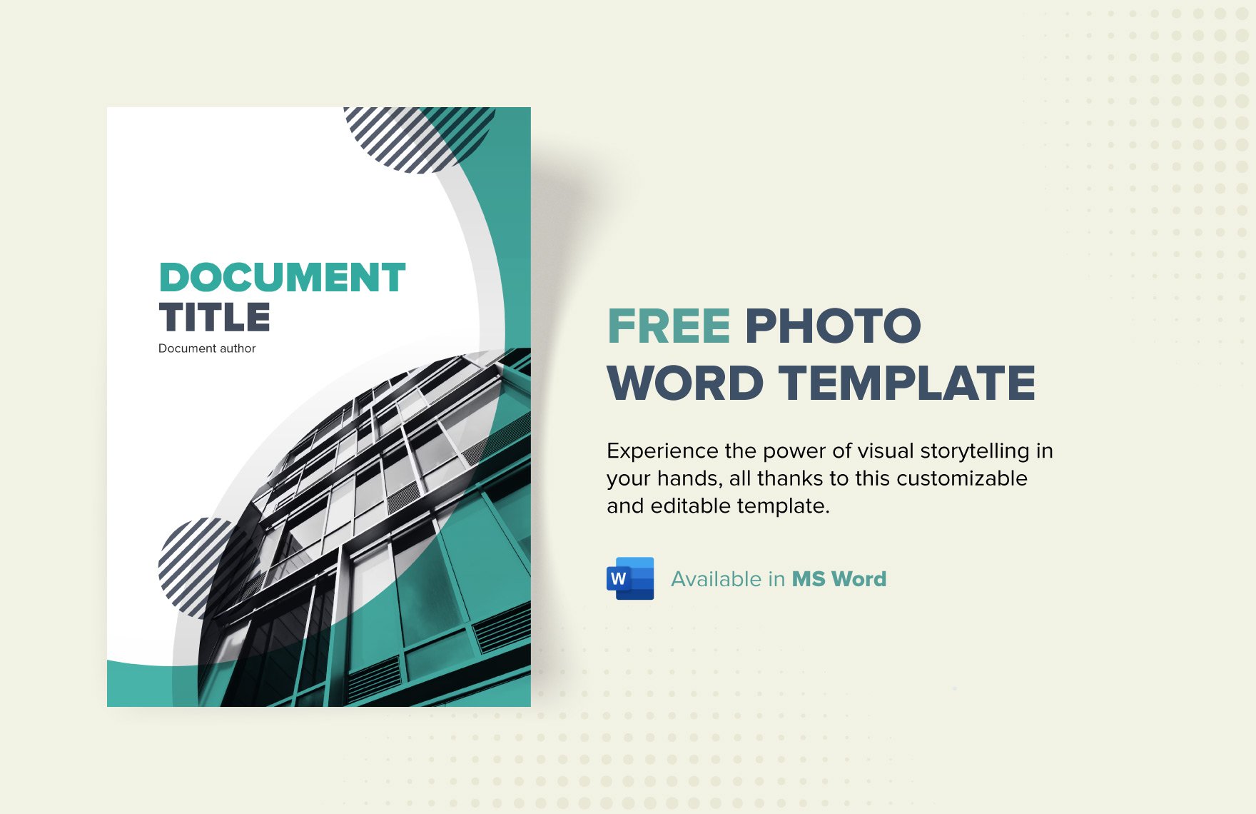 Photo Word Template