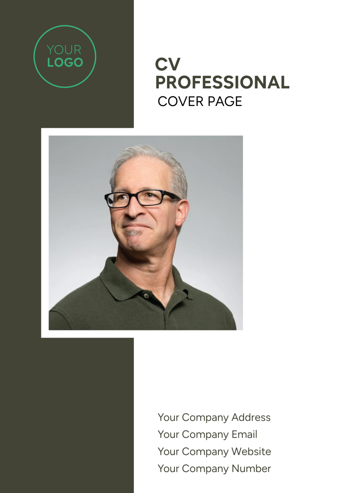 CV Professional Cover Page