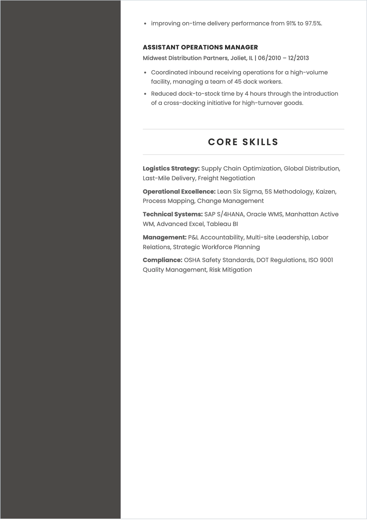 Free CV Professional ATS CV Template, AI CV Builder
