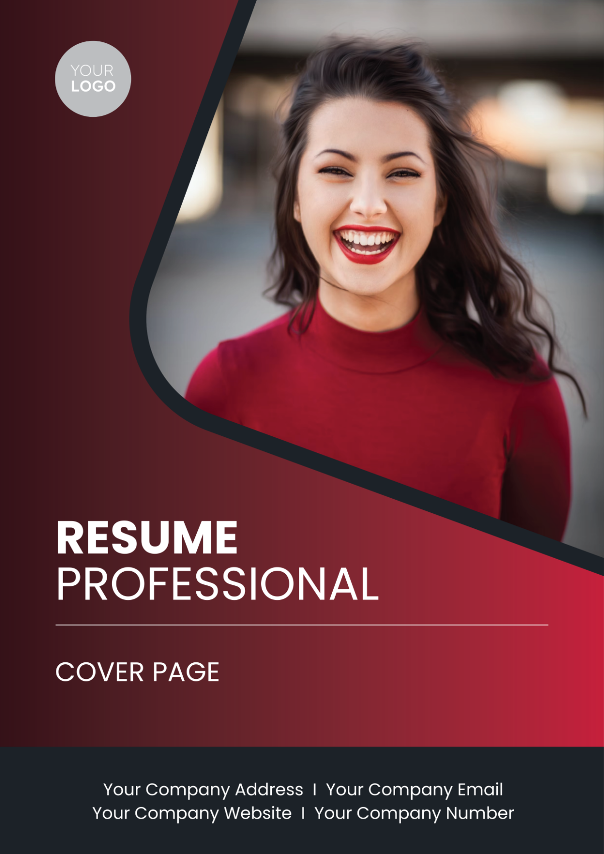 Resume Professional Cover Page
