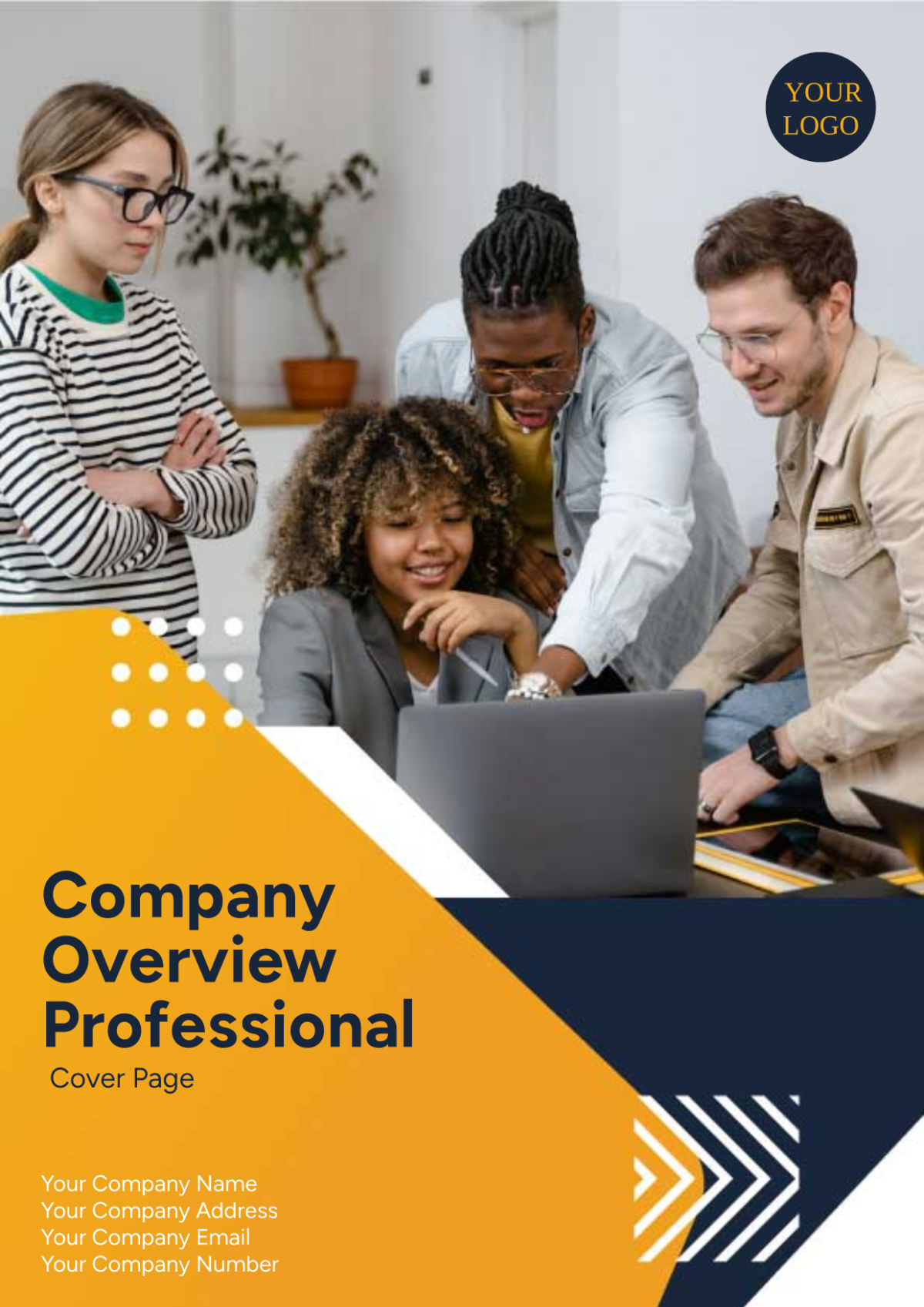 Company Overview Professional Cover Page