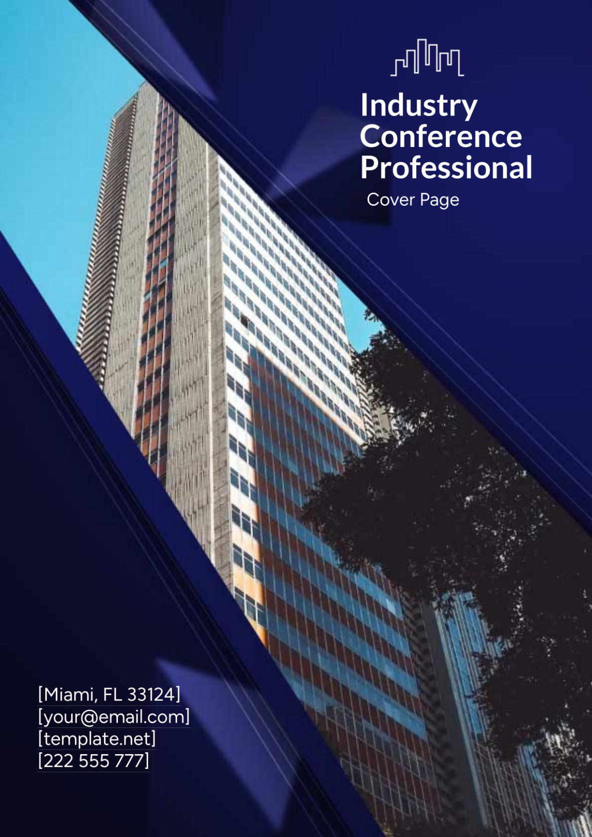 Industry Conference Professional Cover Page
