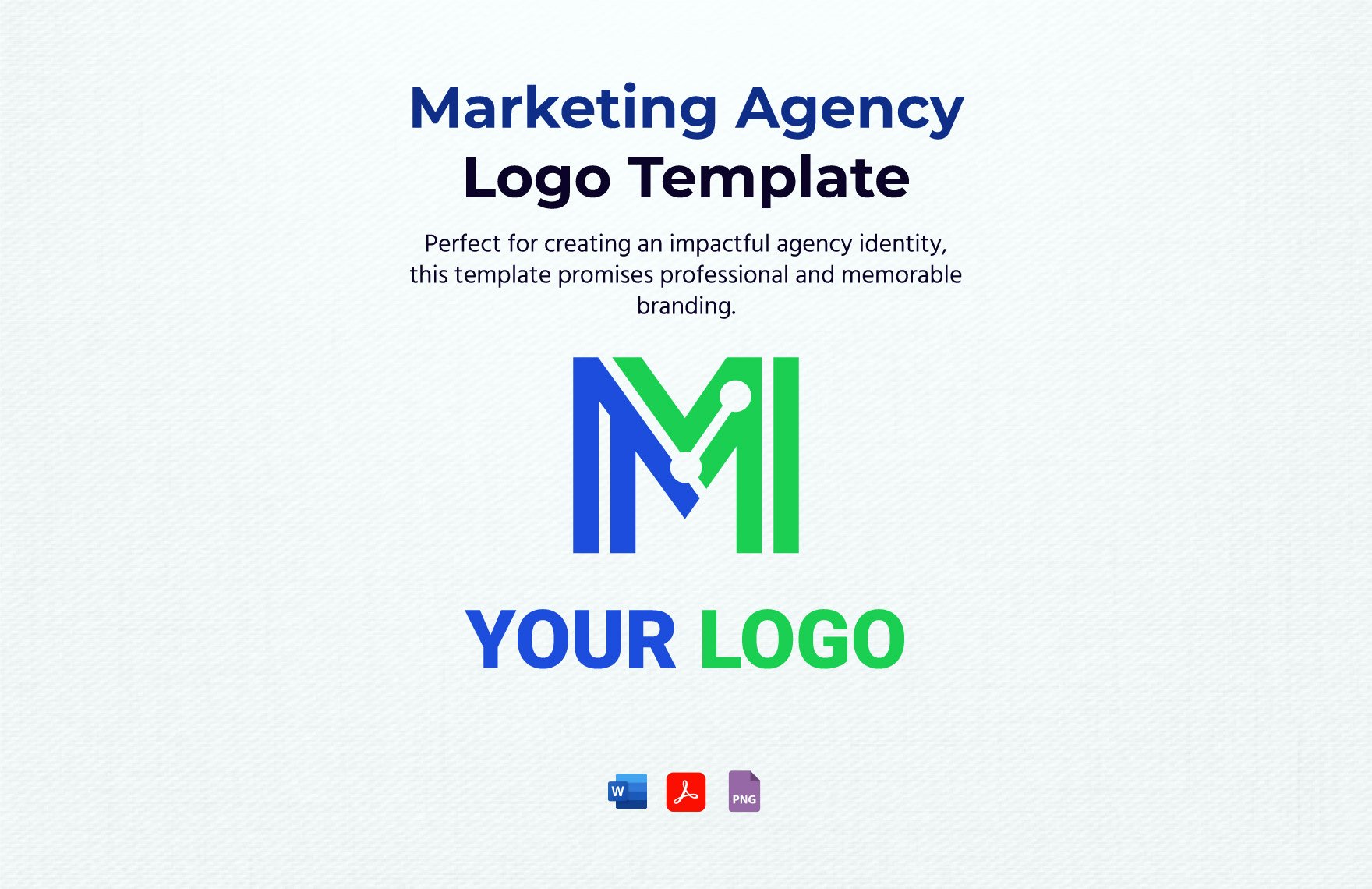 Marketing Agency Logo Template