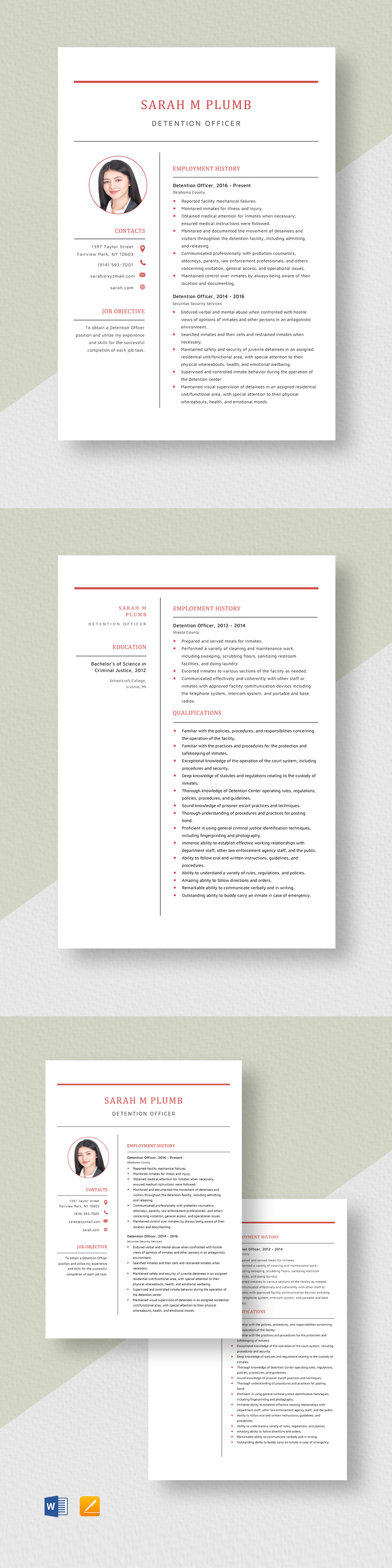 free-detention-officer-resume-template-word-apple-pages-template