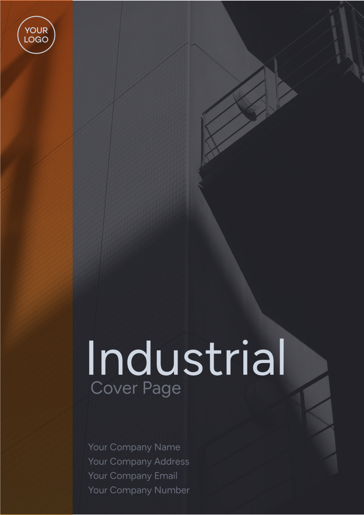 Industrial Heading Cover Page