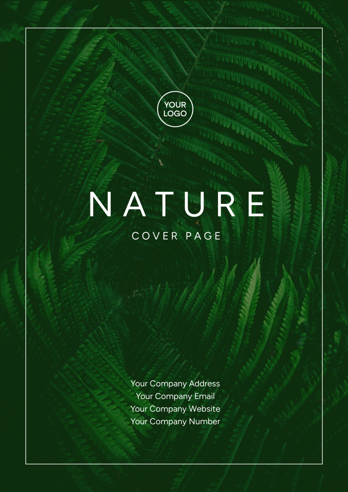 Nature Cover Page Image