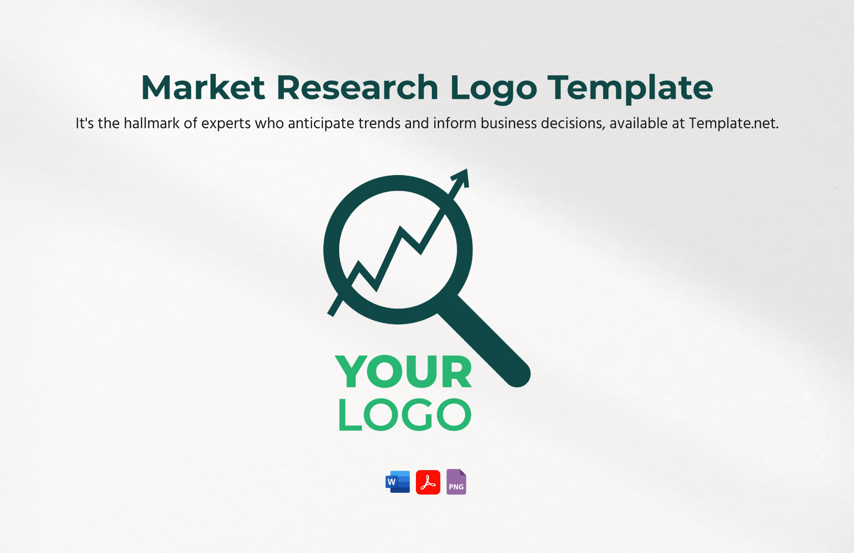 Market Research Logo Template