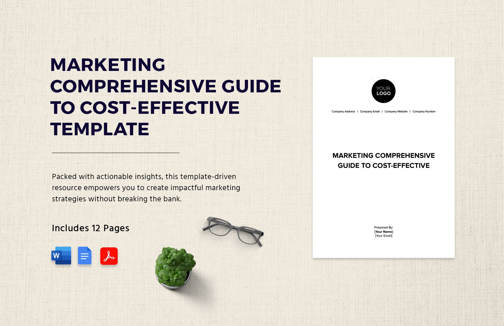 Marketing Comprehensive Guide to Cost-Effective Template