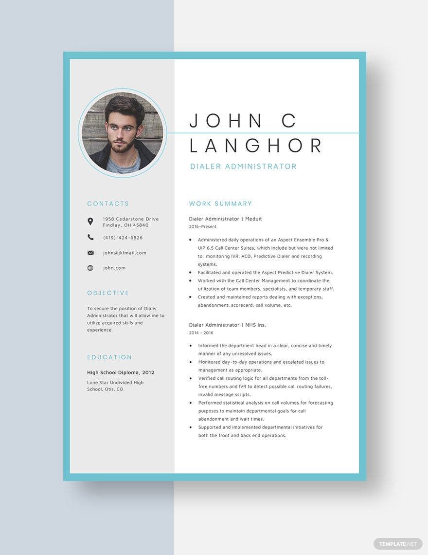 Professional Resume Templates - Design, Free, Download | Template.Net
