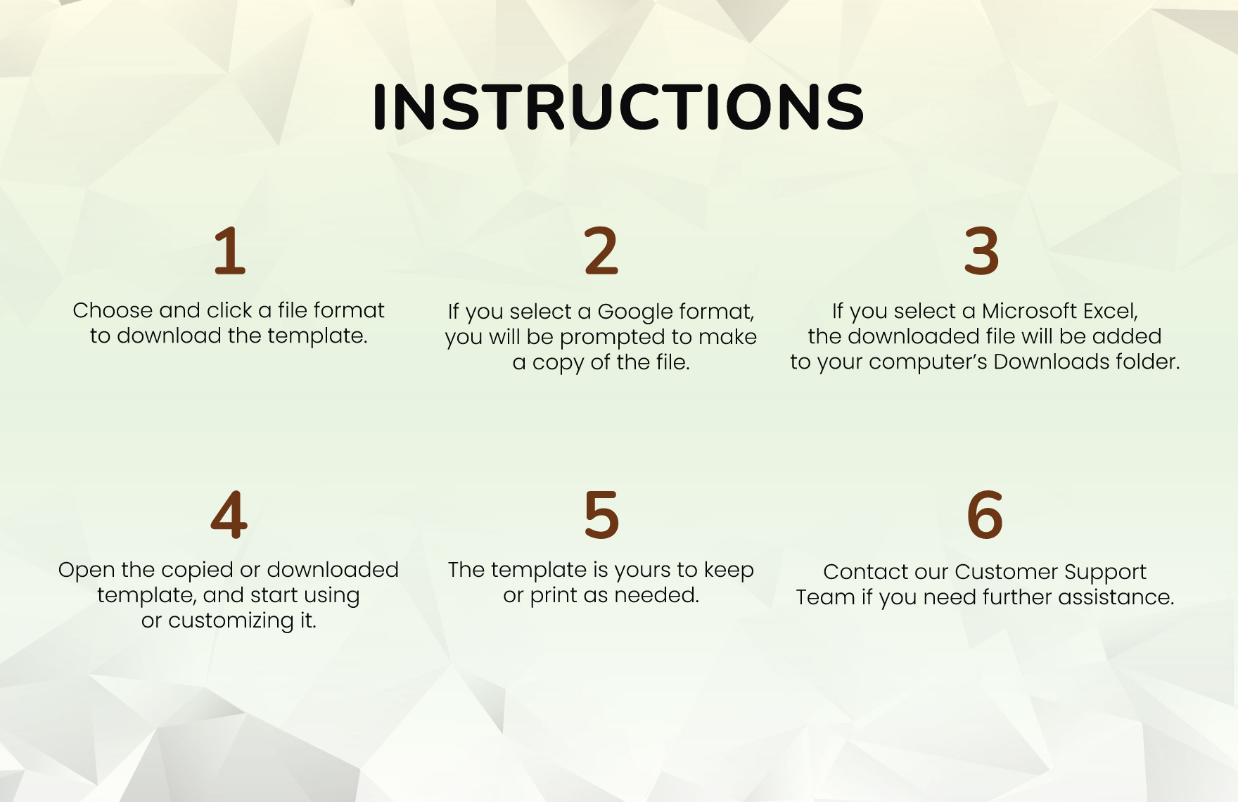 Professional Itinerary Template