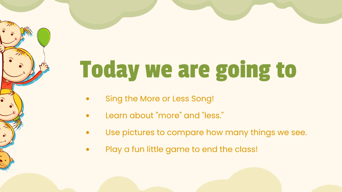 Free Comparing Quantities Template to Edit Online