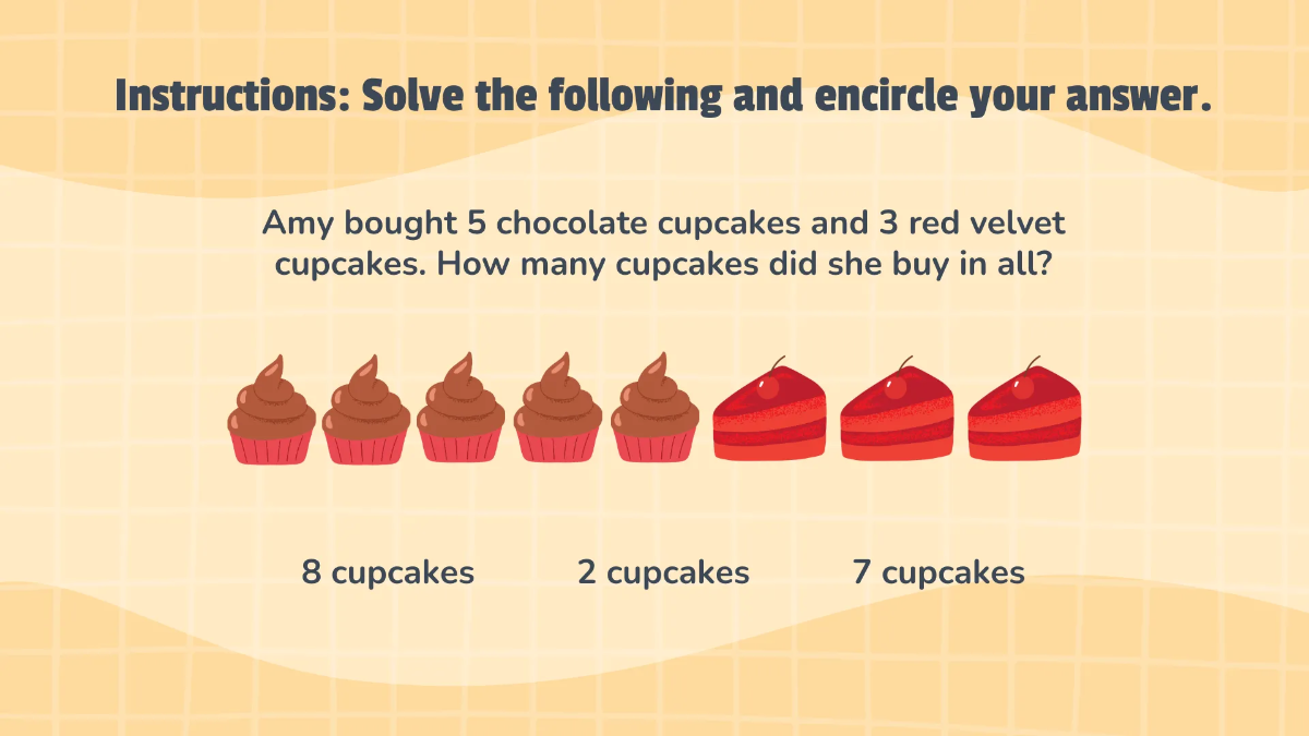 Free Real-world Scenarios With Addition and Subtraction Template to Edit Online