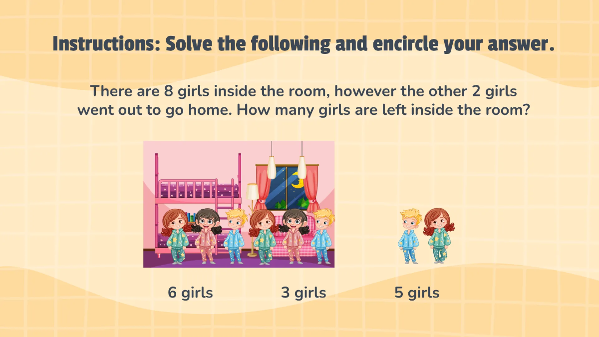 Free Real-world Scenarios With Addition and Subtraction Template to Edit Online