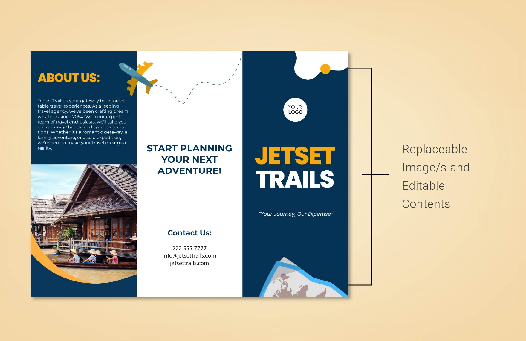 Travel Pamphlet Template