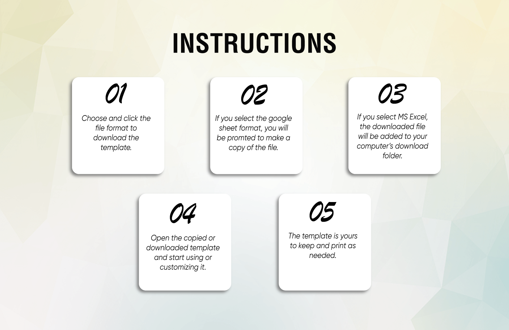 Bachelorette Itinerary Template