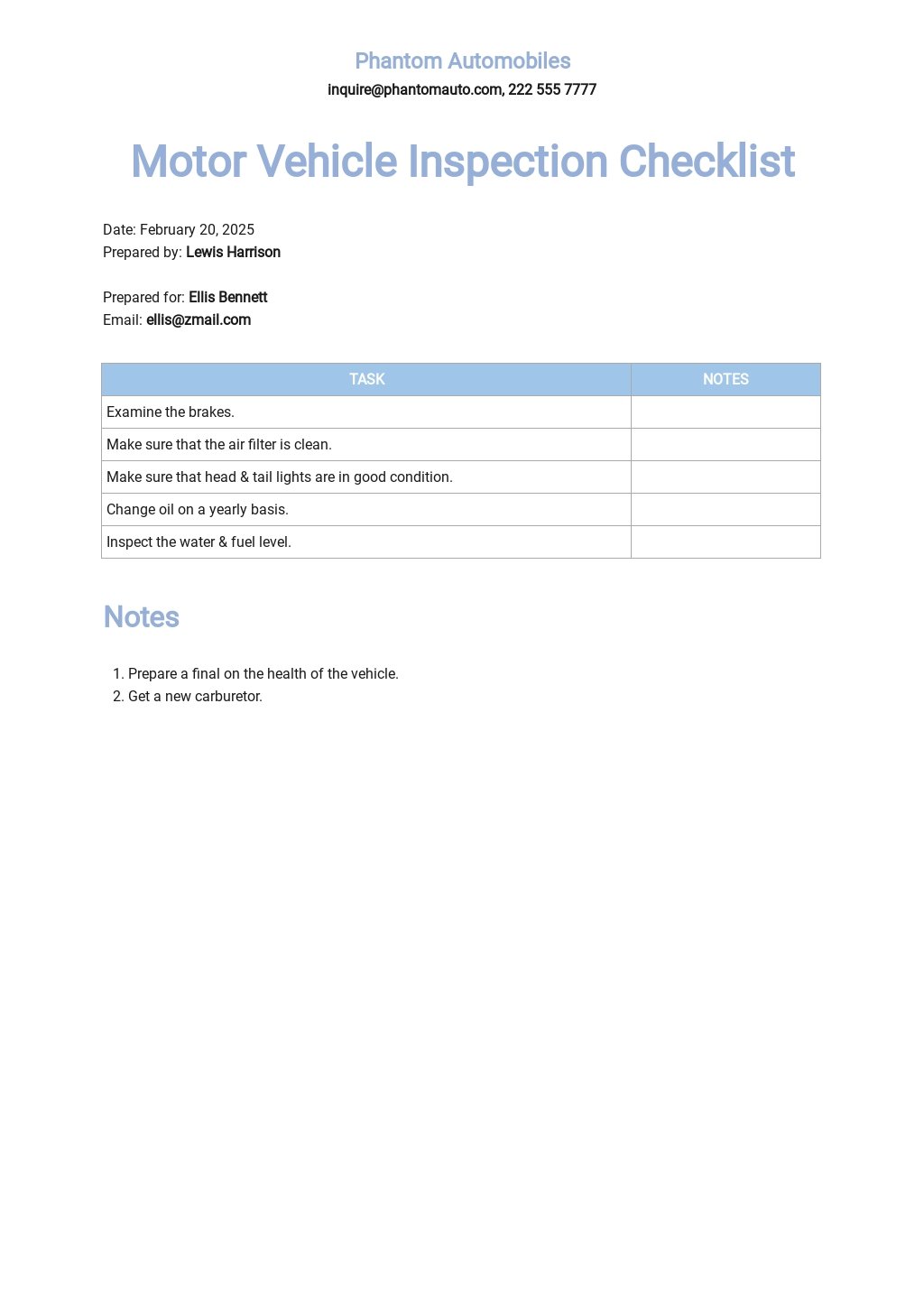 25+ FREE Inspection Checklist Templates [Edit & Download]