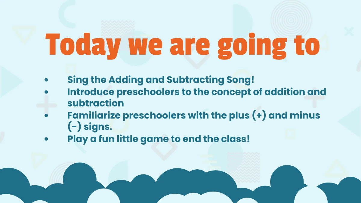 Free Introducing the Concept of Adding and Subtracting Template to Edit Online