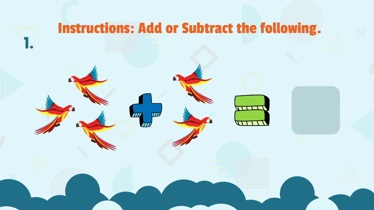 Free Introducing the Concept of Adding and Subtracting Template to Edit Online