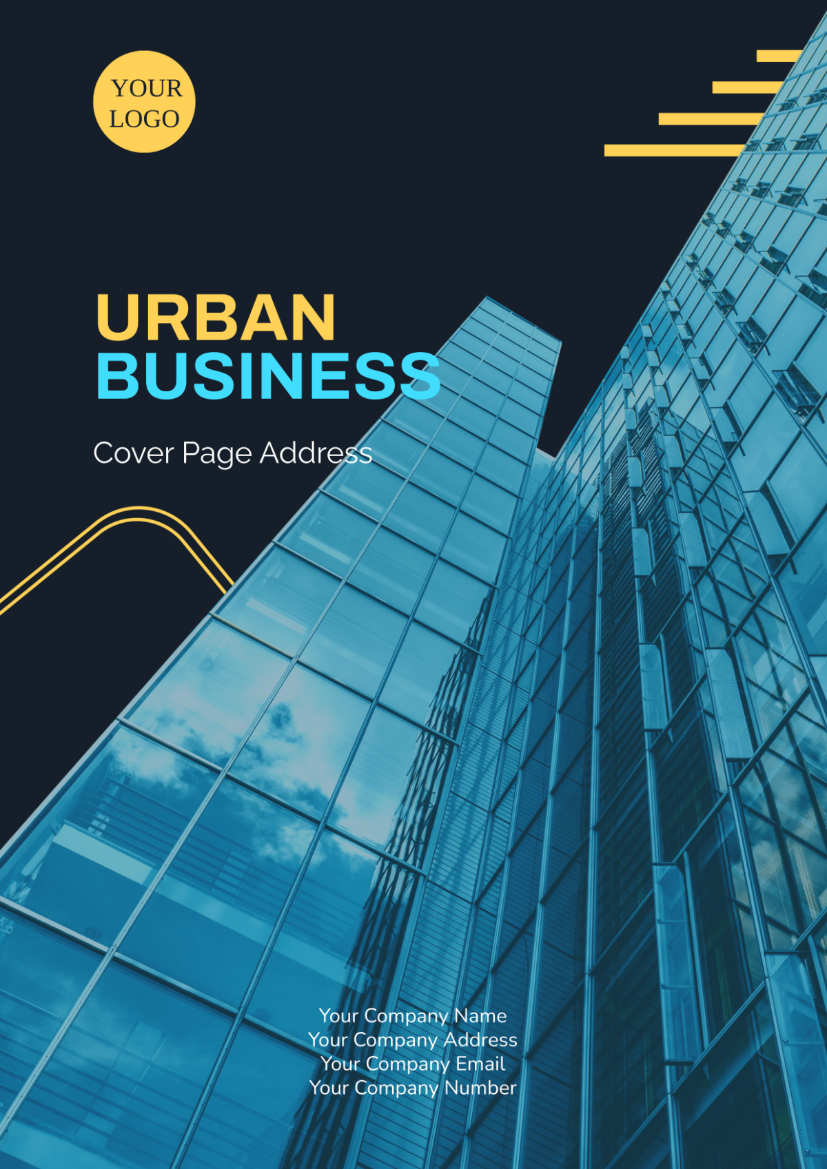 Urban Business Cover Page Address