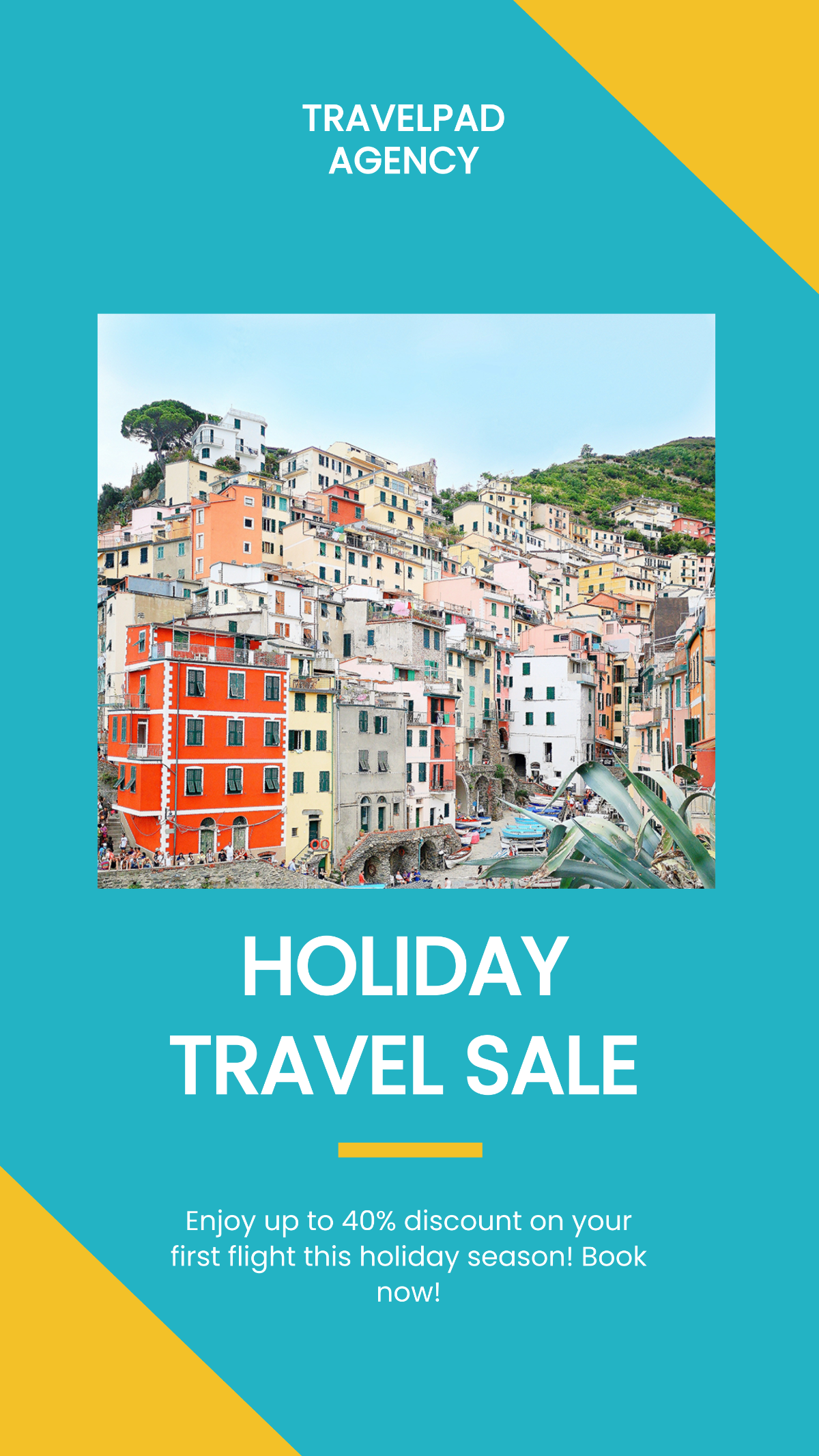 Holiday Travel Whatsapp Image Template