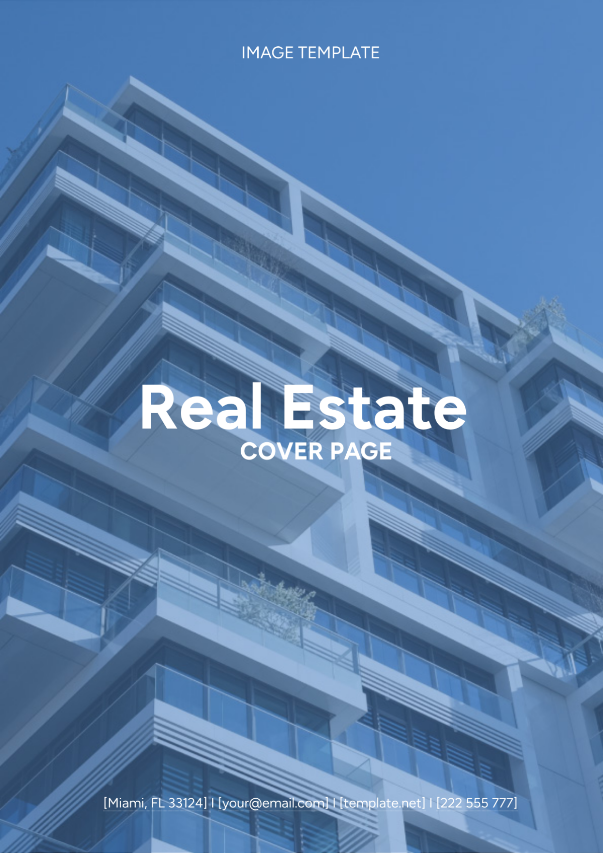 Real Estate Cover Page Image