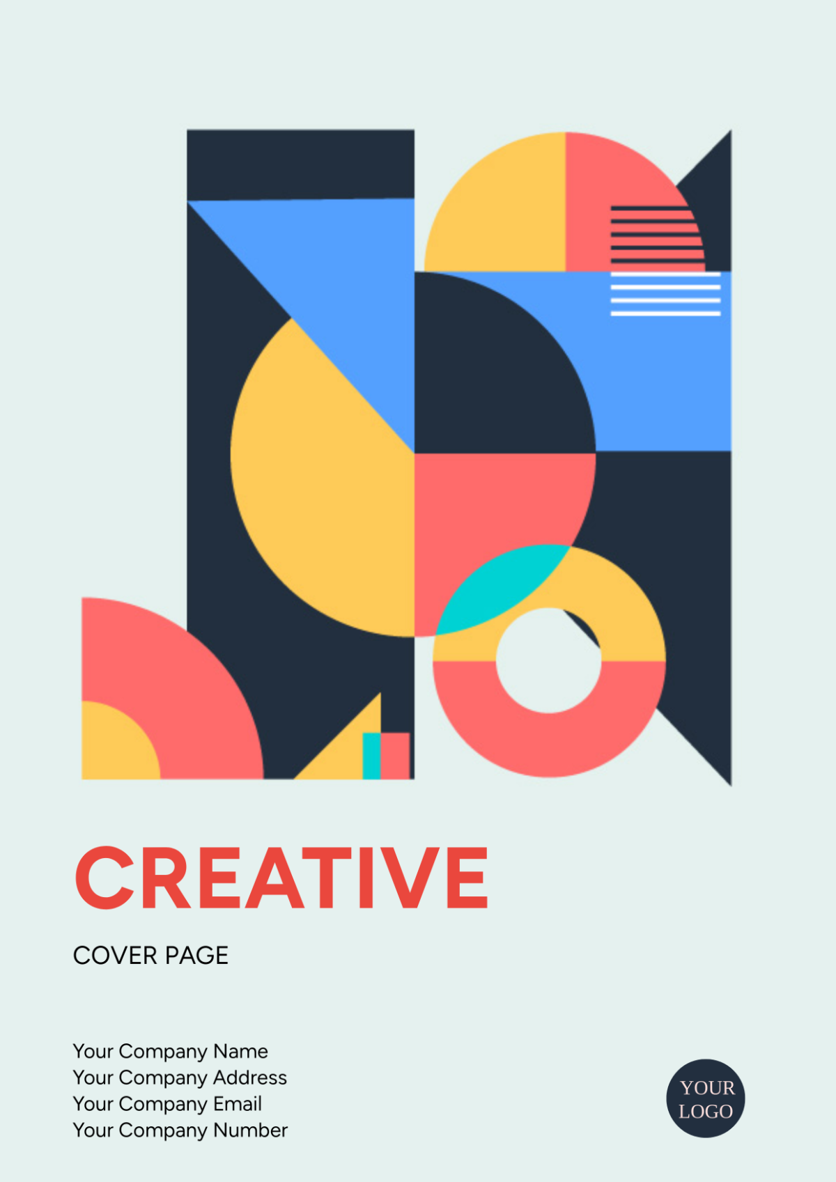 Creative Cover Page Image