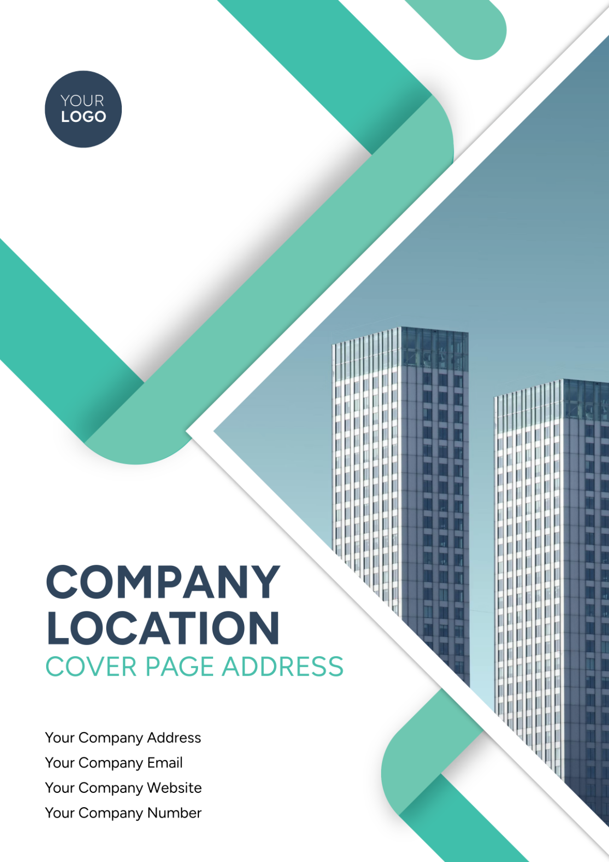 Company Location Cover Page Address